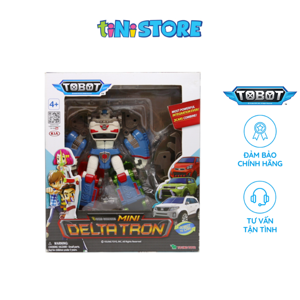Đồ chơi TOBOT MINI DELTATRON 301058