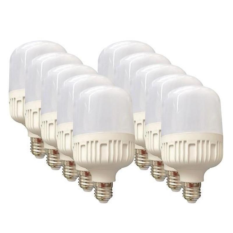 Bộ 10 bóng đèn LED BULD TRỤ công suất 20W (Trắng)