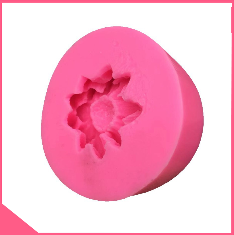 Khuôn silicon 4d làm rau câu hoa cúc bi