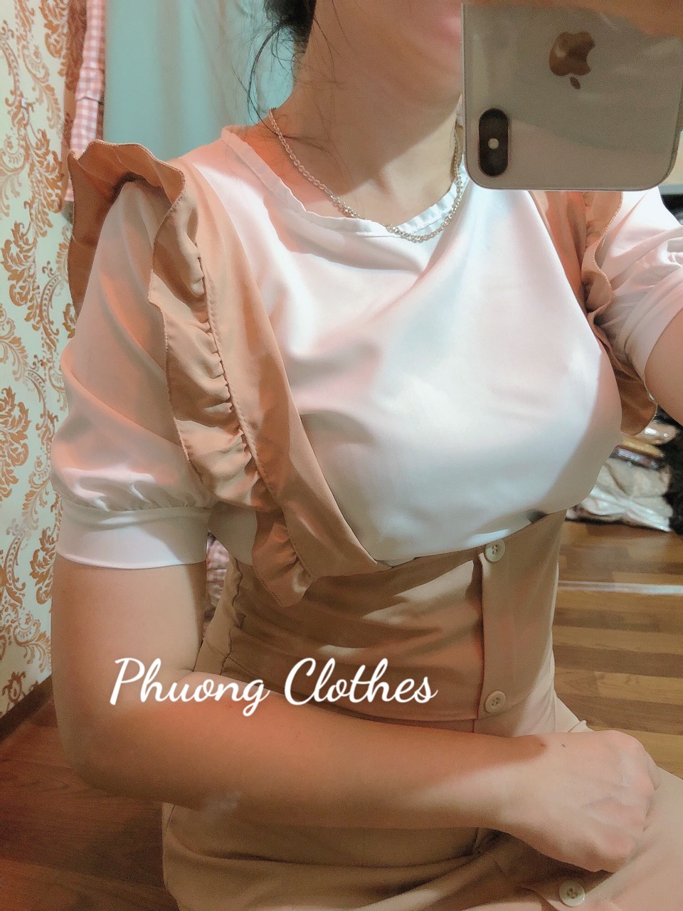 Set đầm yếm nữ áo rời dây dúng siêu xinh [Ảnh thật shop chụp]