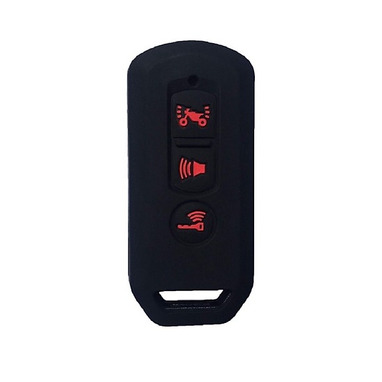 Bọc Khóa Smartkey Honda màu đen đỏ 3 NÚT