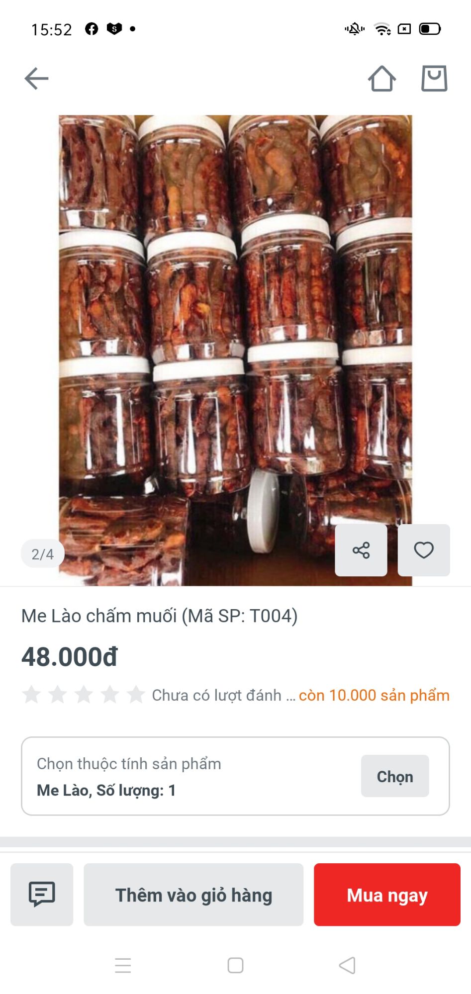 Mẹ Lào muối tôm