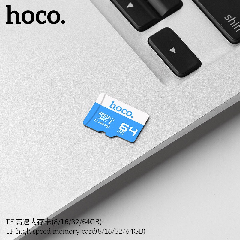 Thẻ Nhớ MICRO SDHC 8GB Hoco Class 10 90MB/S dùng lưu trữ nhạc và dữ liệu