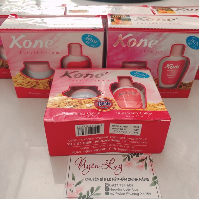 1 Hộp Kem kone mẫu mới Thái Lan