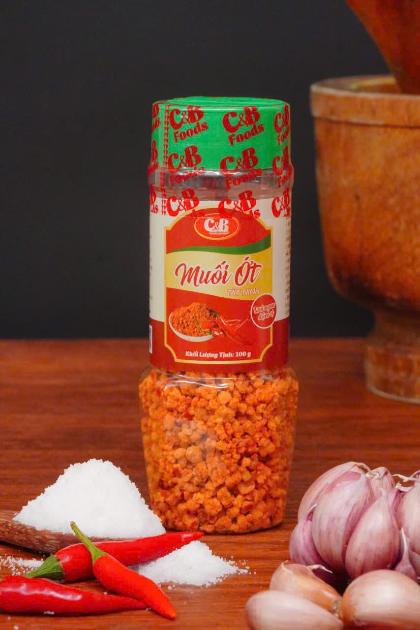 MUỐI ỚT TÂY NINH C&B - GIA VỊ ĐẬM ĐÀ, ĐÚNG CHUẨN VIỆT
