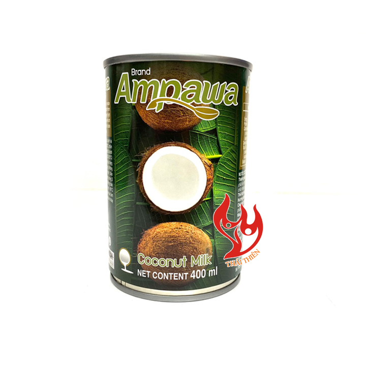 [HCM]Nước Cốt Dừa Thái Lan Ampawa Lon 400ml