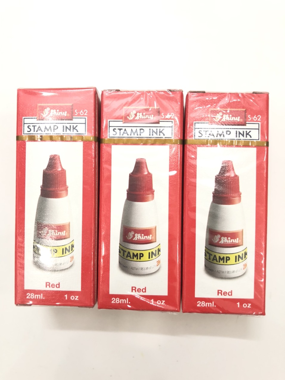 Mực Dấu Chính Hãng Shiny S62 - Mực đỏ