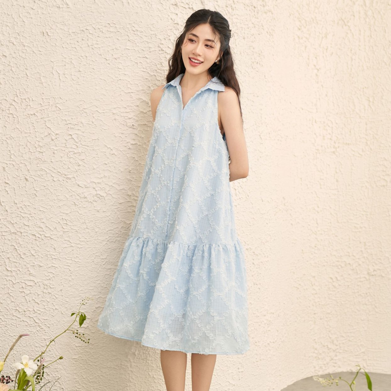 Voucher siêu sale 15% olv - đầm divena fleur dress