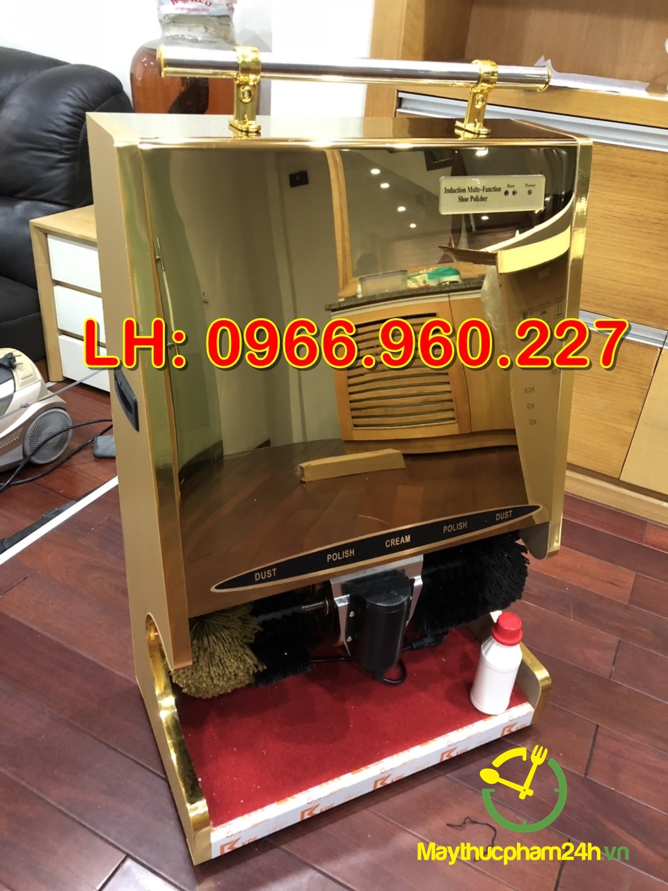 Dụng cụ vệ sinh giày da, đánh giày tự động  cảm biến