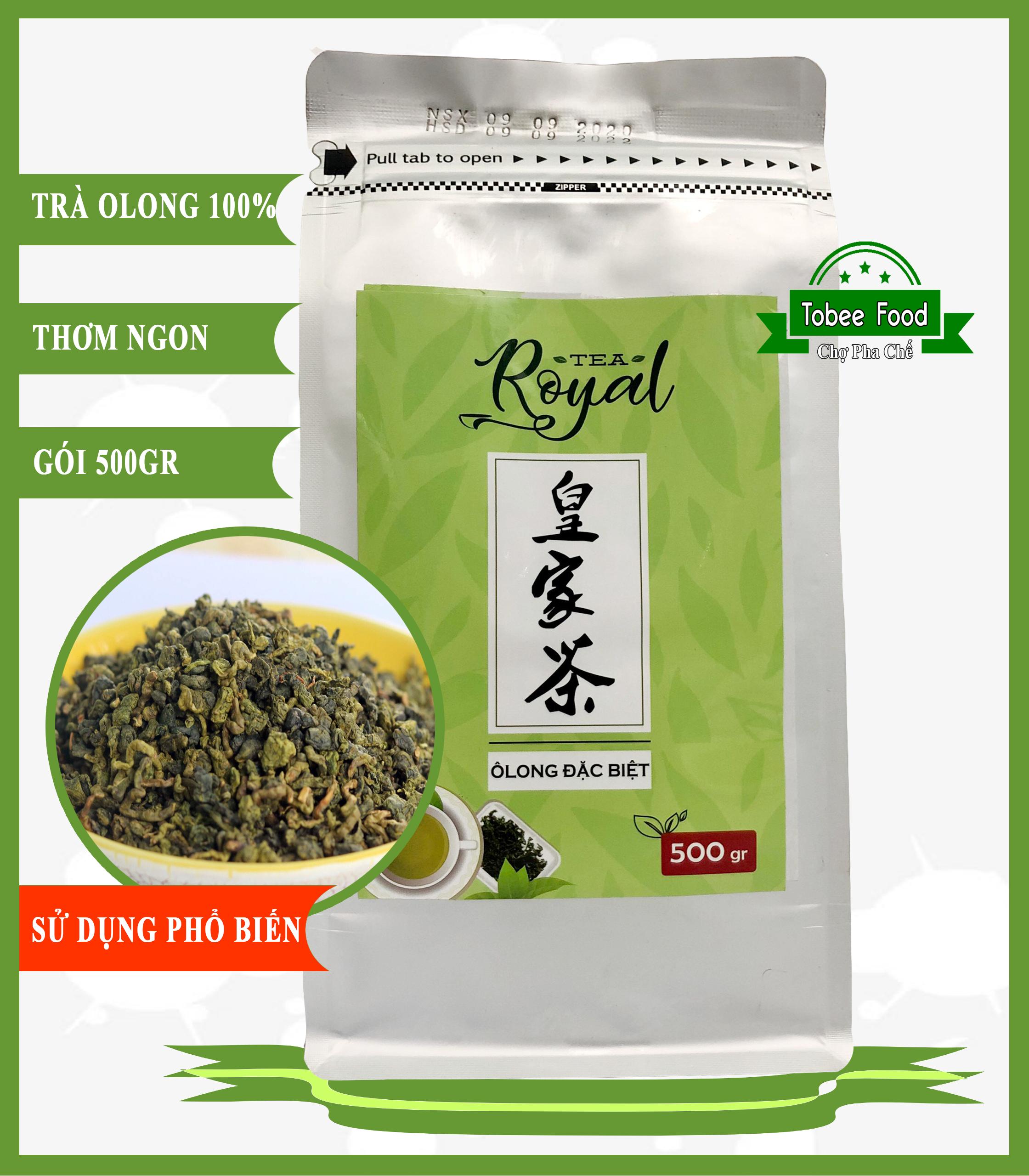 Trà Olong đặc biệt Royal 500g | Trà thơm ngon đậm vị | Nguyên liệu giá tốt - Tobee Food
