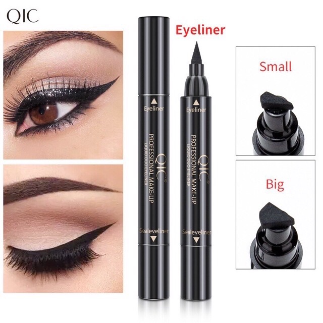 Bút kẻ mắt nước 2 đầu QIC