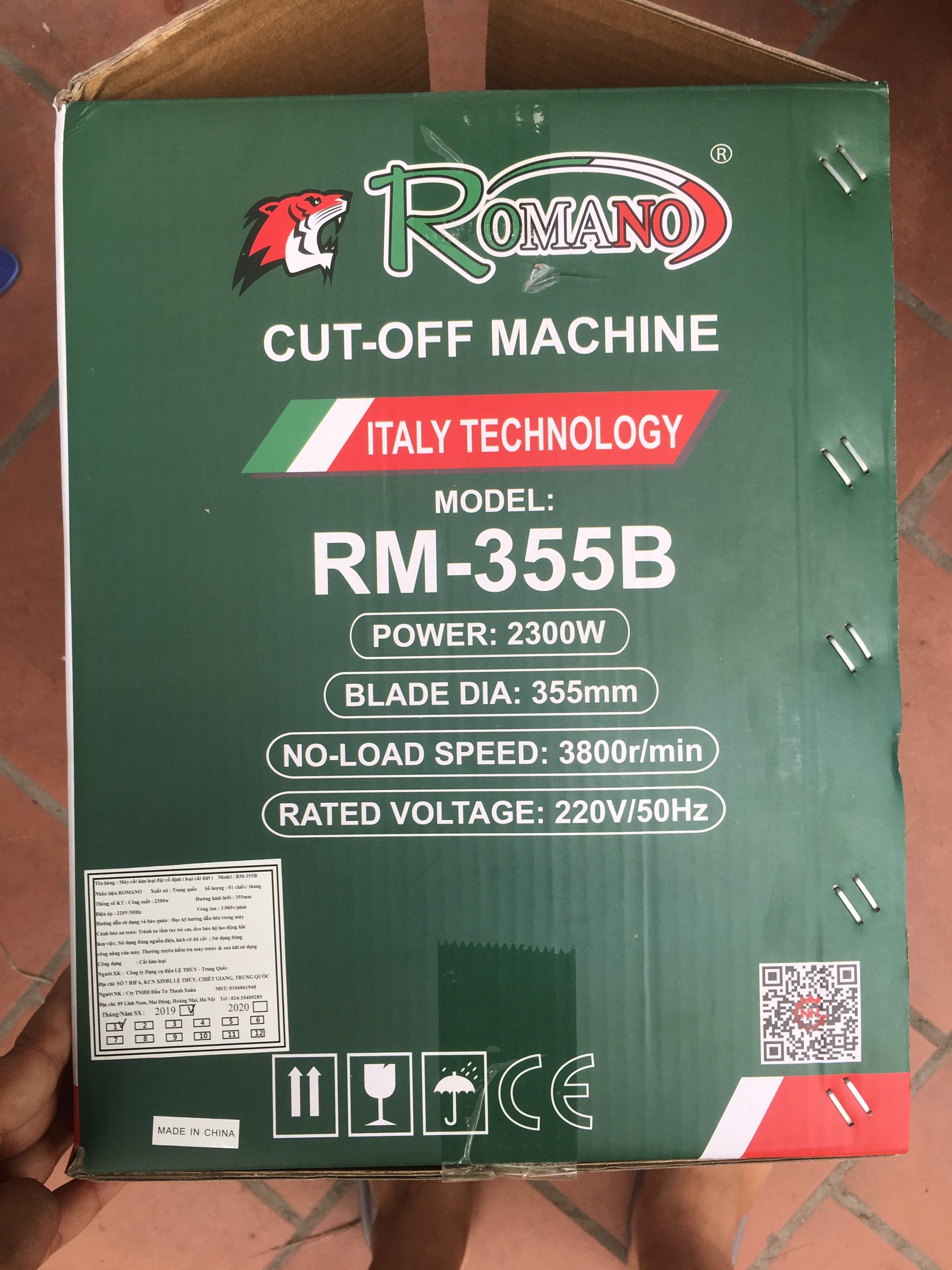 MÁY CẮT SẮT ROMANO 2300W
