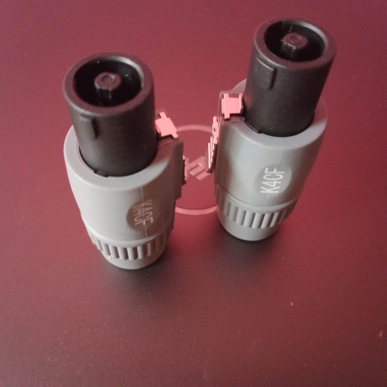 2 jack loa speakon đực K4CF