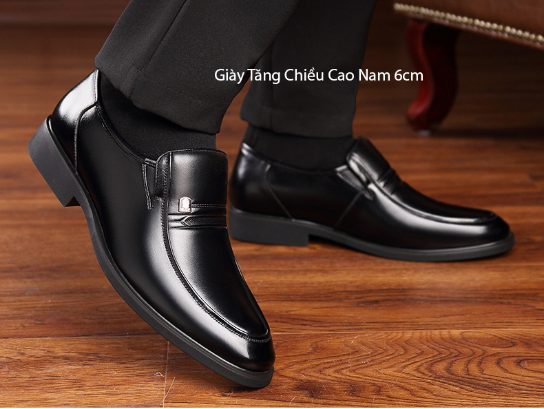 [HCM]Giày Tăng Chiều Cao Nam 6cm CS175