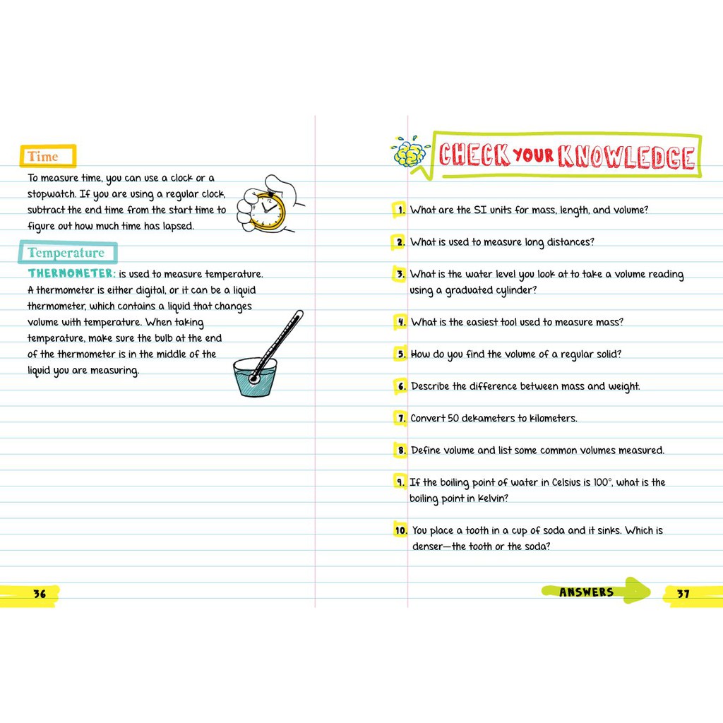 Sách Big Fat Notebook Everything You Need To Ace Science - Sổ tay khoa học bản tiếng anh - Nhà Sách Giáo Dục Á Châu