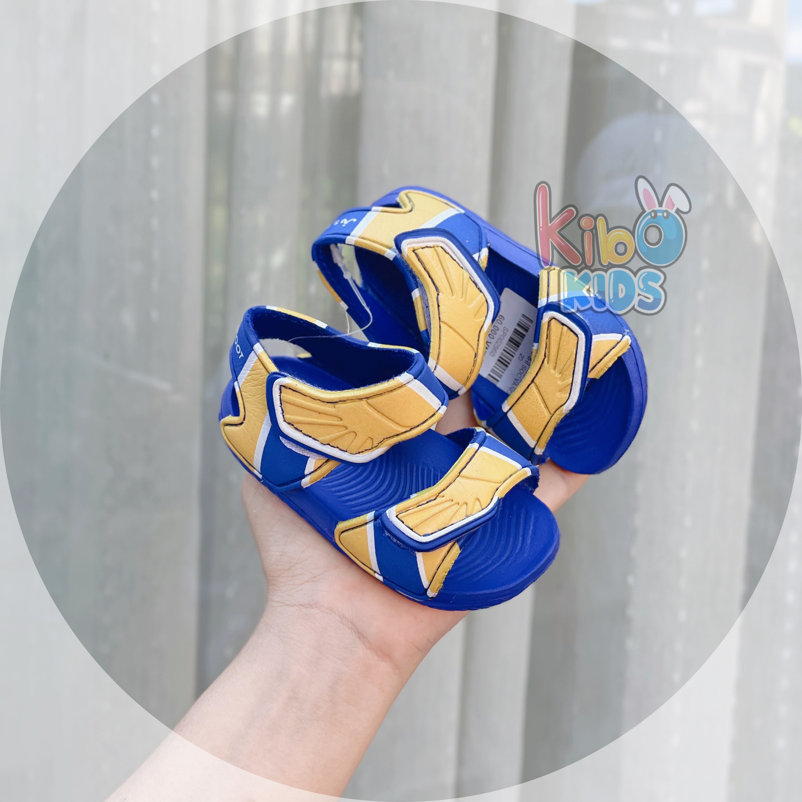 Sandal Xốp Cho Bé Trai Siêu Nhẹ Siêu Bền Size từ 3 Tháng