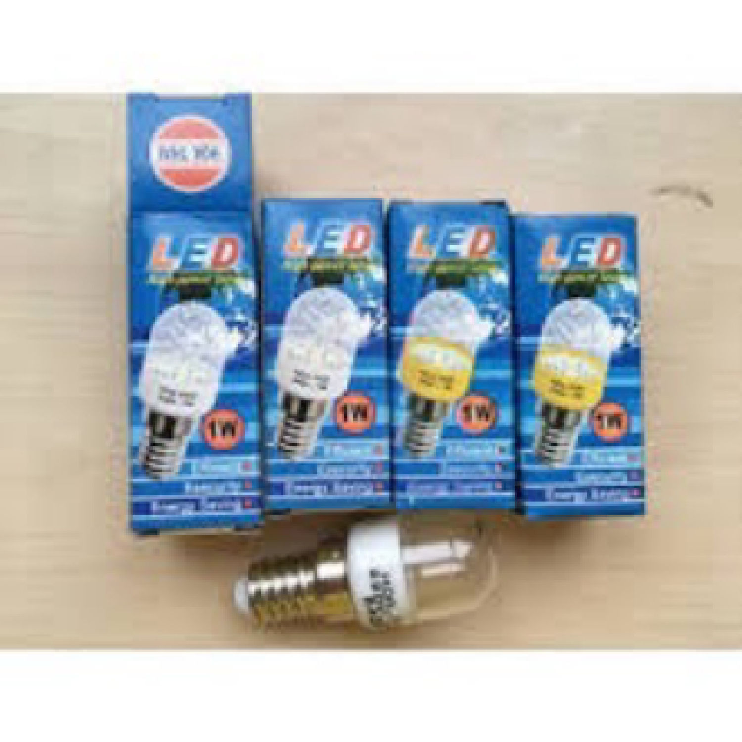 Bóng led tủ lạnh 1W Hòa Thái đui E12, E14