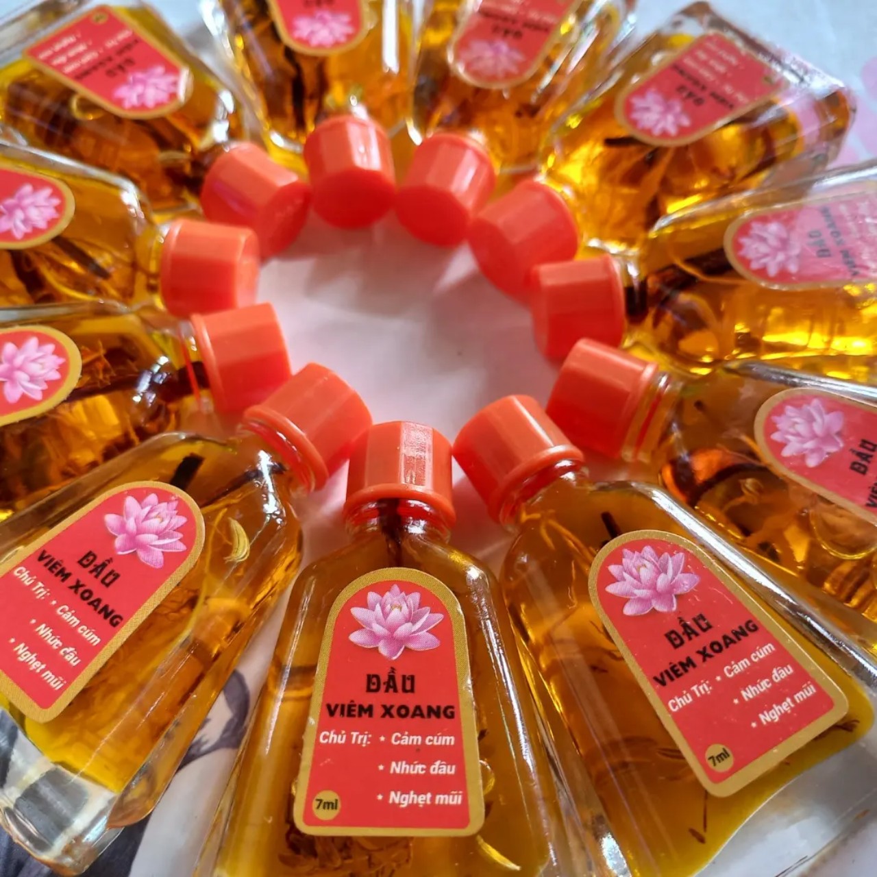 Dầu viêm xoang 7ml( ngâm rễ)