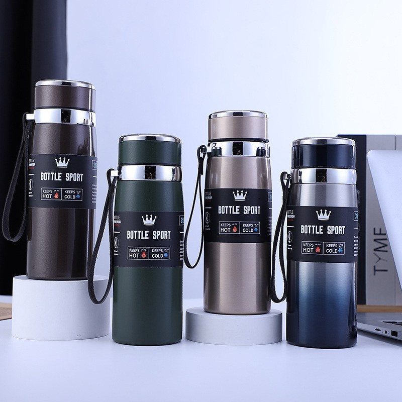 Bình giữ nhiệt inox cao cấp dung tích 1200ml, Bình nước giữ nhiệt, Bình giữ nhiệt 1 lít, Ly giữ nhiệt inox