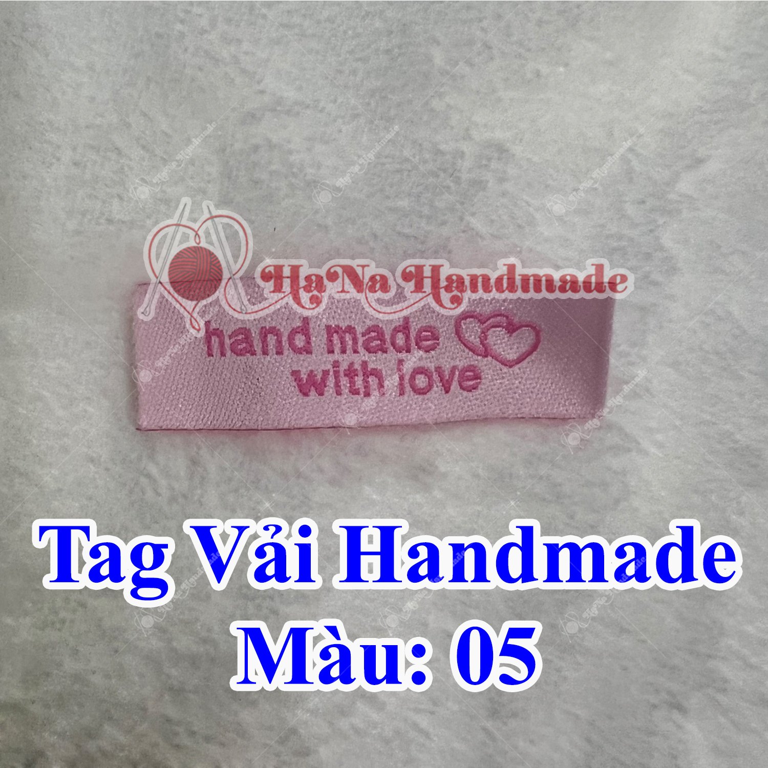 Tag vải handmade 6k/ 2 cái
