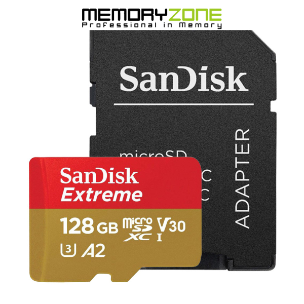 [HCM]Thẻ Nhớ MicroSDXC SanDisk Extreme V30 A2 128GB 160MB/s SDSQXA1-128G-GN6MN