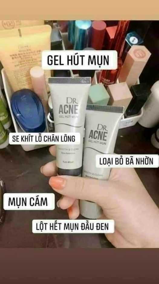 [Chính Hãng] gel hút mụn than tre dr acne