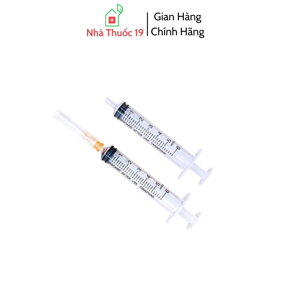 Bơm Kim Tiêm Vinahankook Vô Trùng Ống Chích Sử Dụng 1 Lần looại 10cc/ml