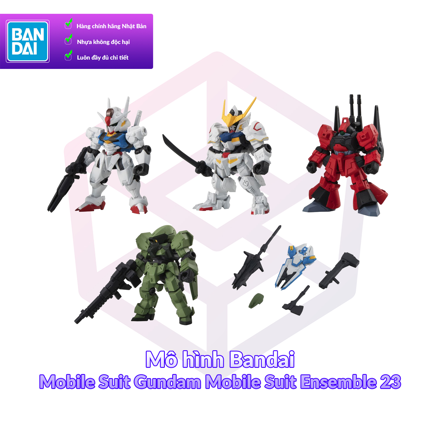 [7-11/12 VOUCHER 8%]Mô hình Bandai Mobile Suit Gundam Mobile Suit Ensemble 23 [FCH]