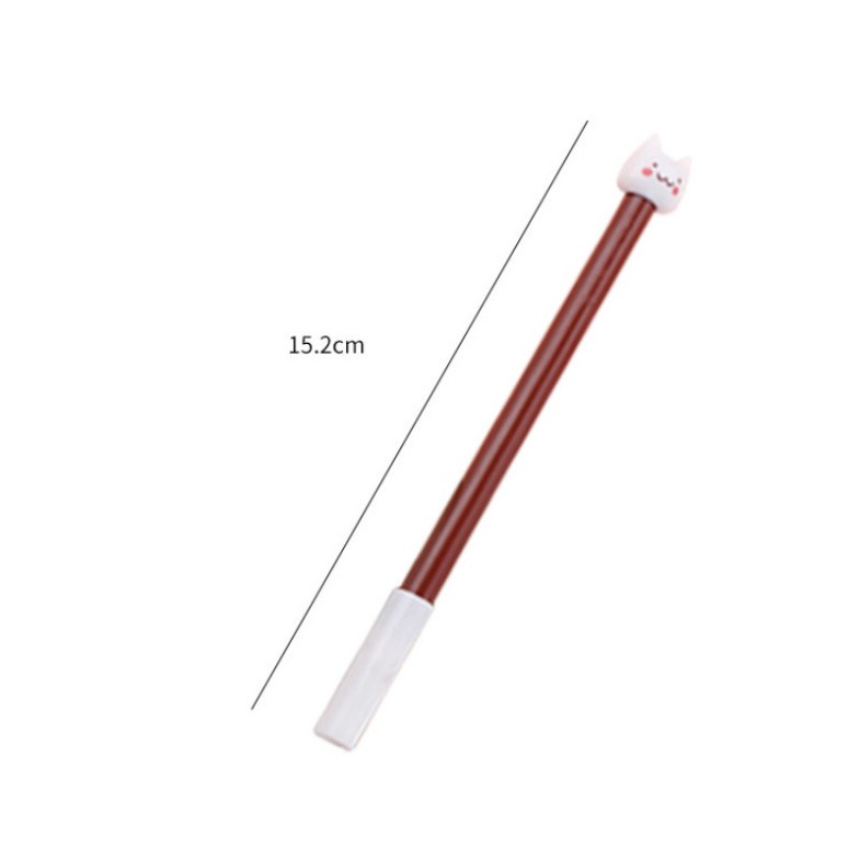 Classy Bút Mực Gel Hình Mèo Dễ Thương