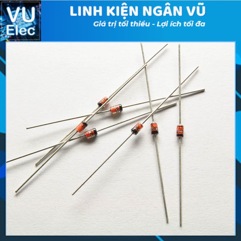 DIODE ZENER 1/2W 5.1V DIP 1N5231B (10C)