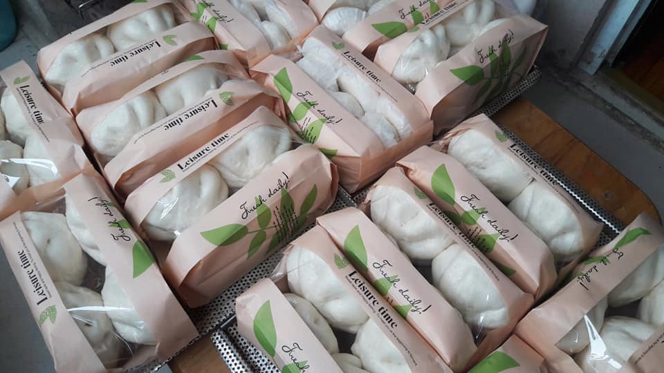 Set 10c Túi giấy đựng bánh mì (túi dọc)