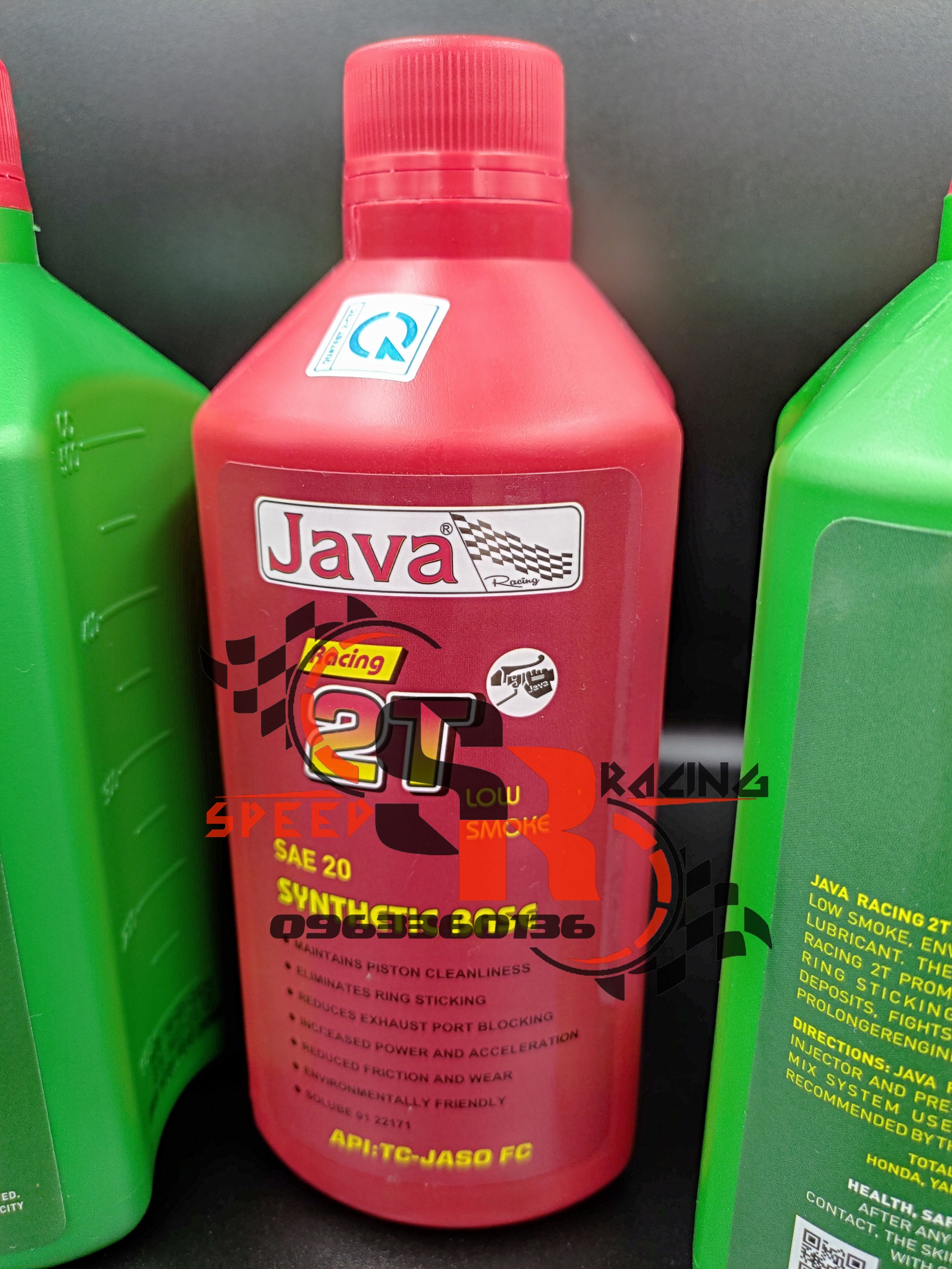 Nhớt 2 Thì Java Cực thơm ( màu Đỏ) Dầu khoáng tiên tiến Mỹ