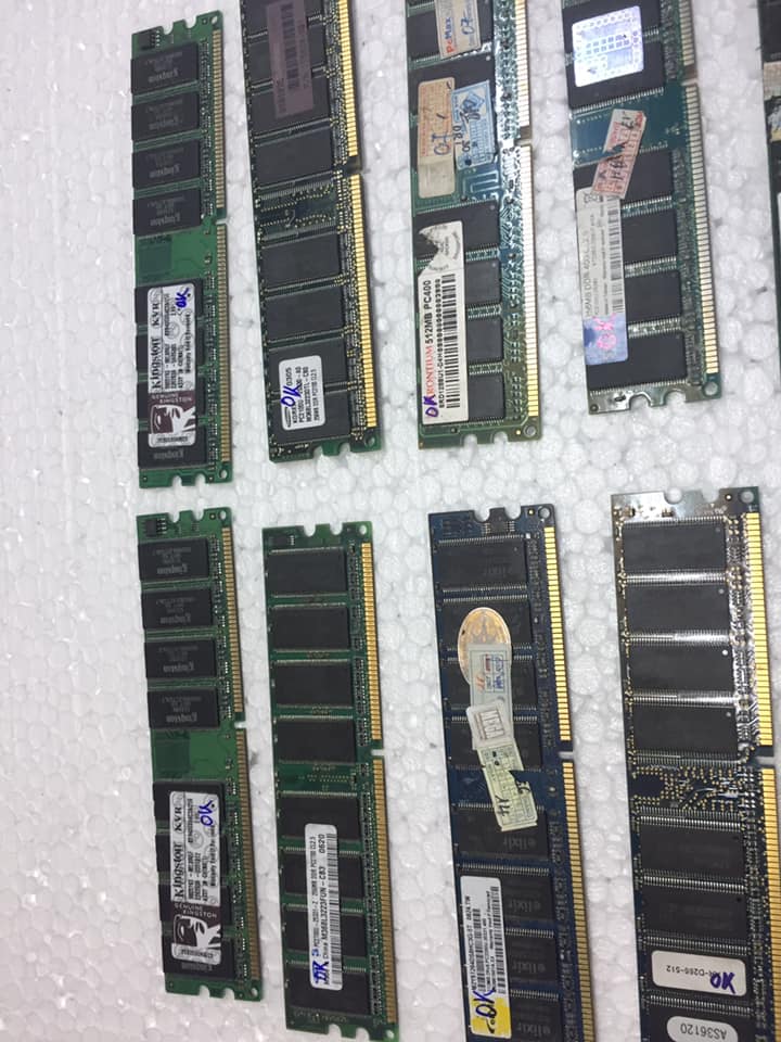 Ram DDR1 Máy tính để bàn 256Mb Bus 333 / 400