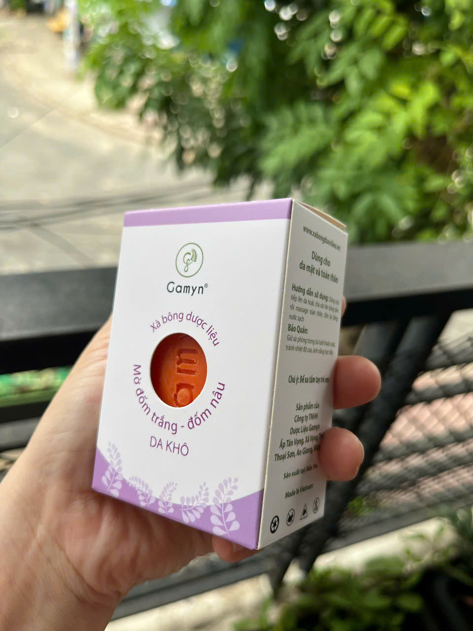 Xà Bông dược liệu Mờ vết đồi mồi Gamyn
