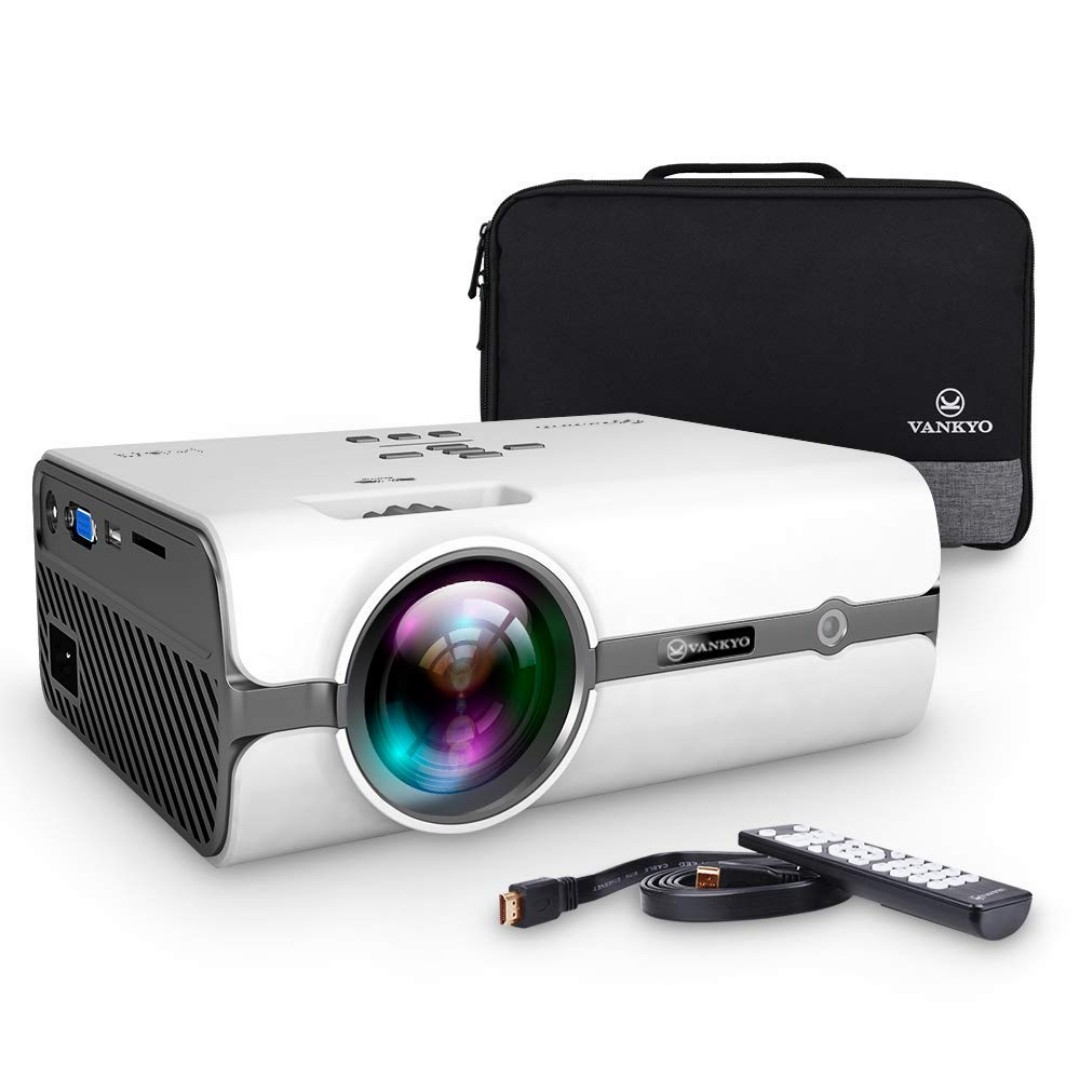 [Trả góp 0%][ VOUCHER 200K ] - Máy chiếu mini HD VANKYO Leisure 410W - Hàng chính hãng