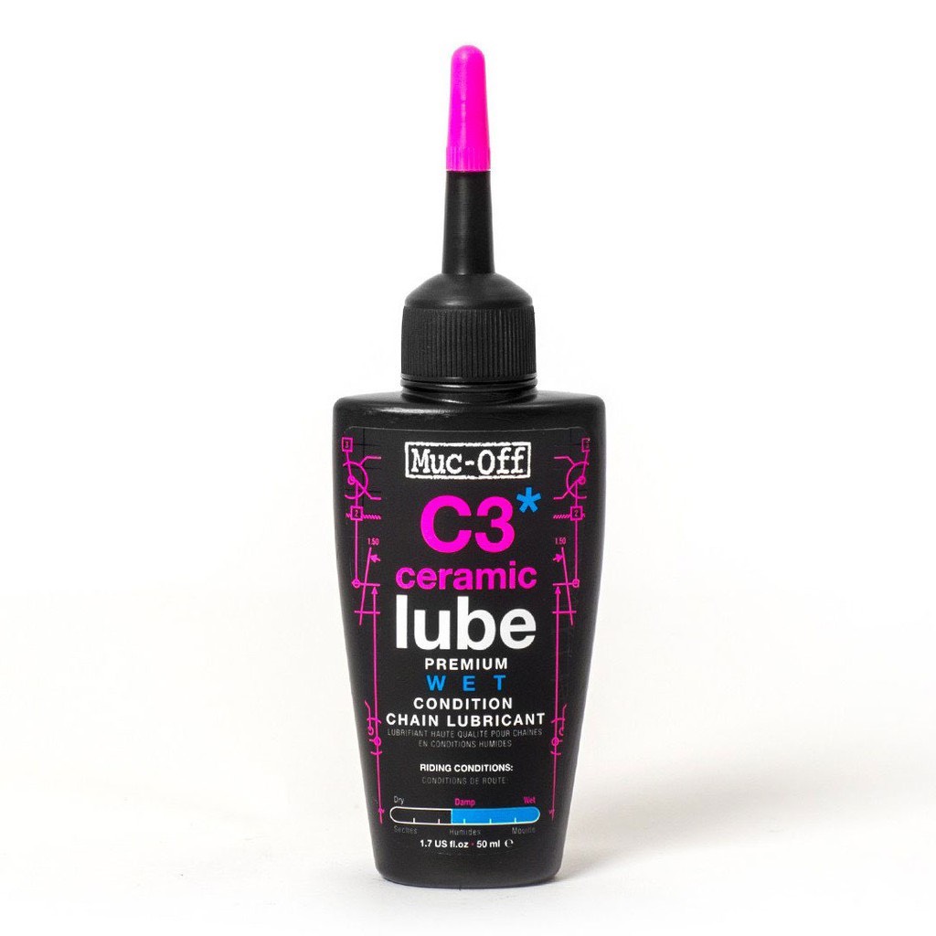 Nhớt xe đạp muc off c3 ceramic lube wet 50ml chính hãng