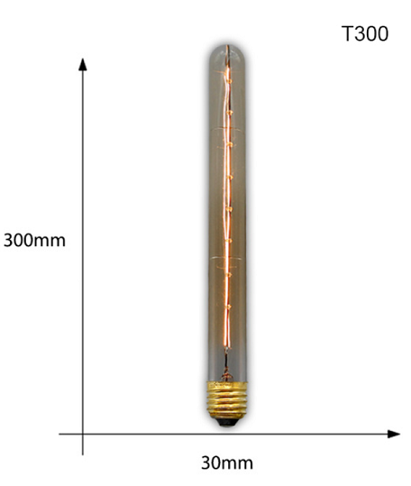 Bóng Edison T300 Vintage Dimmer (sợi đốt)