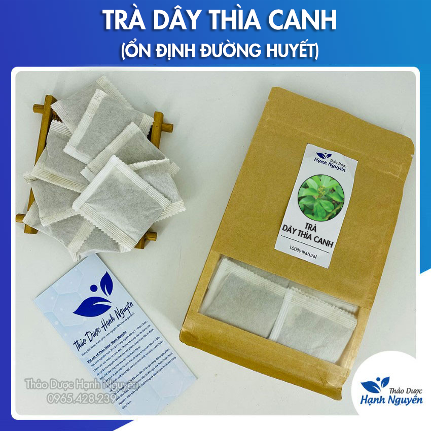 Trà dây thìa canh hỗ trợ tiểu đường - Thảo Dược Hạnh Nguyên