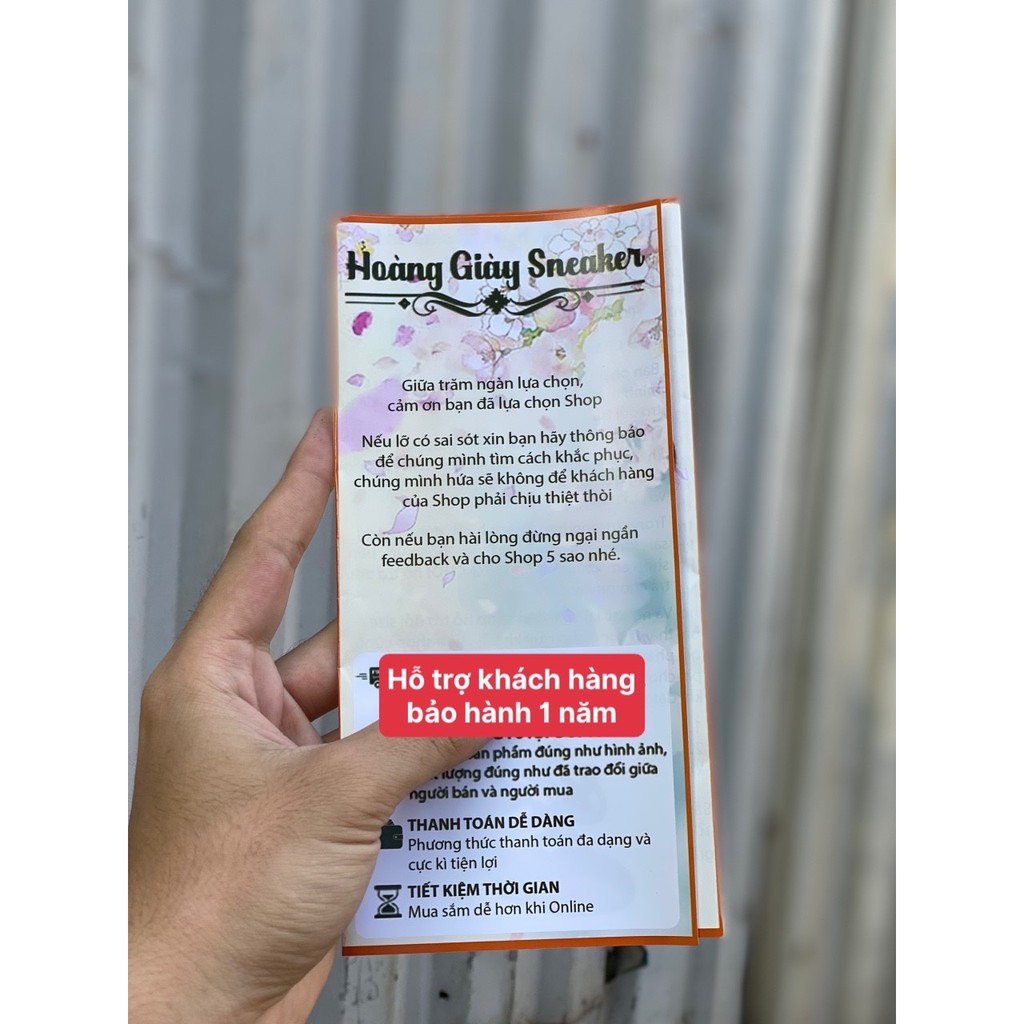 Phiếu bảo hành 1 năm