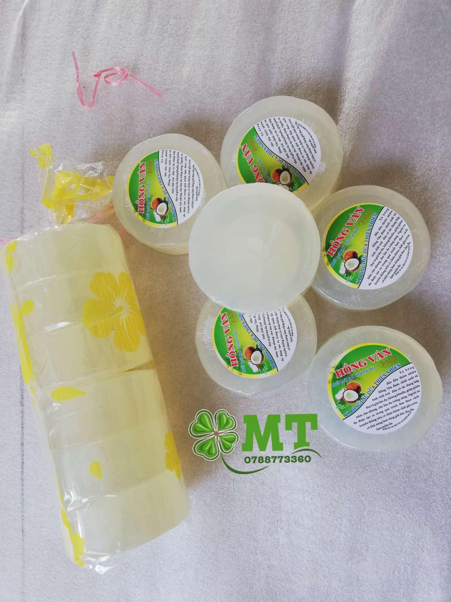 Xà bông dừa Bến Tre 10 cục x 100g