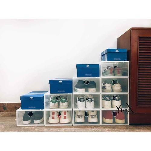 Combo 6 hộp nhựa đựng giày loại cứng đẹp - HDG