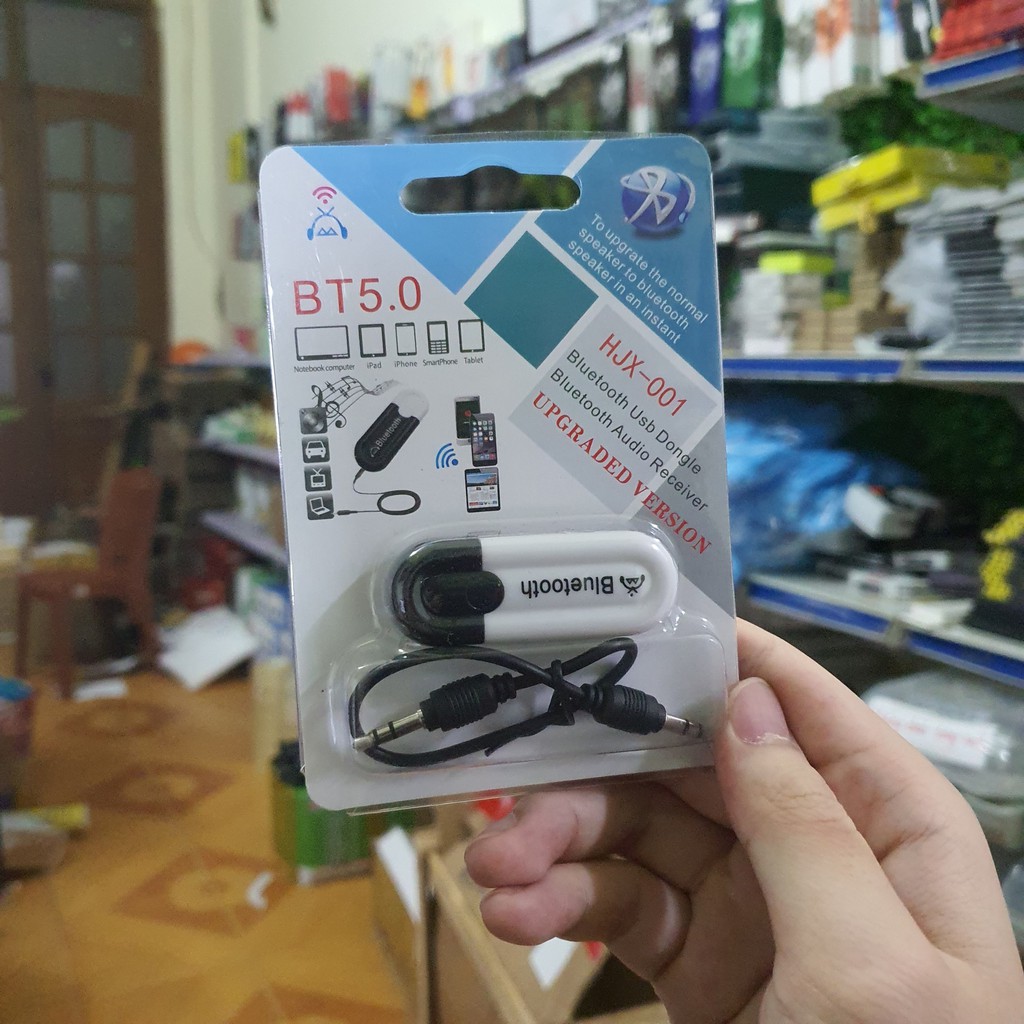 [HCM]USB Bluetooth 5.0 cho loa và ampli HJX-001