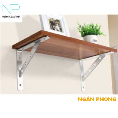 [HCM]CẶP GIÁ ĐỠ INOX 201-3MM