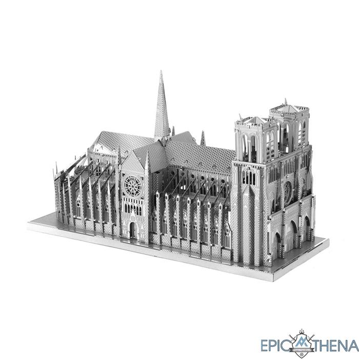 Mô hình Lắp Ráp Kim Loại 3D - Nhà thờ Đức Bà Paris