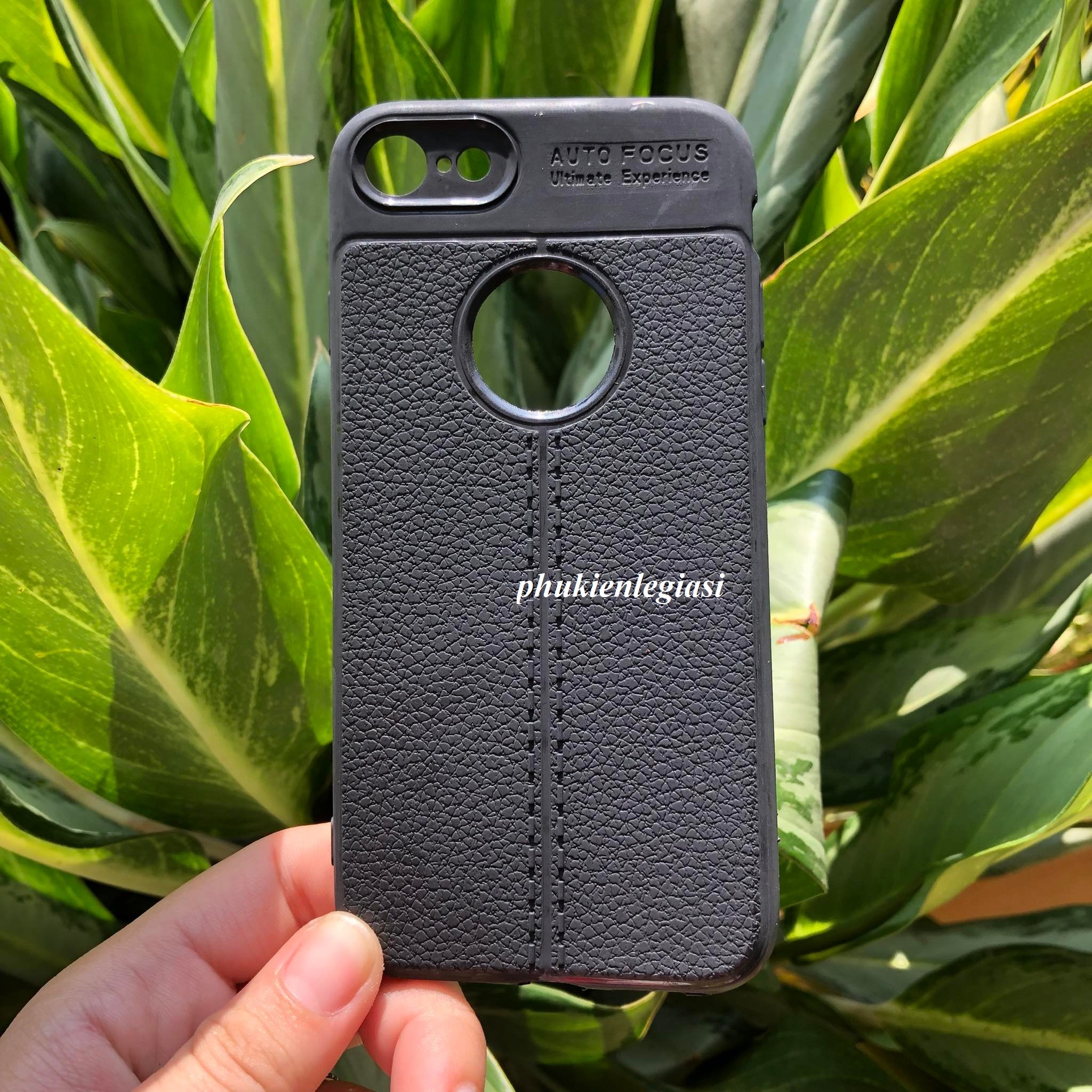 (XÃ HÀNG BỎ MẪU) Ốp iphone Auto Focus giả da nhiều dòng máy