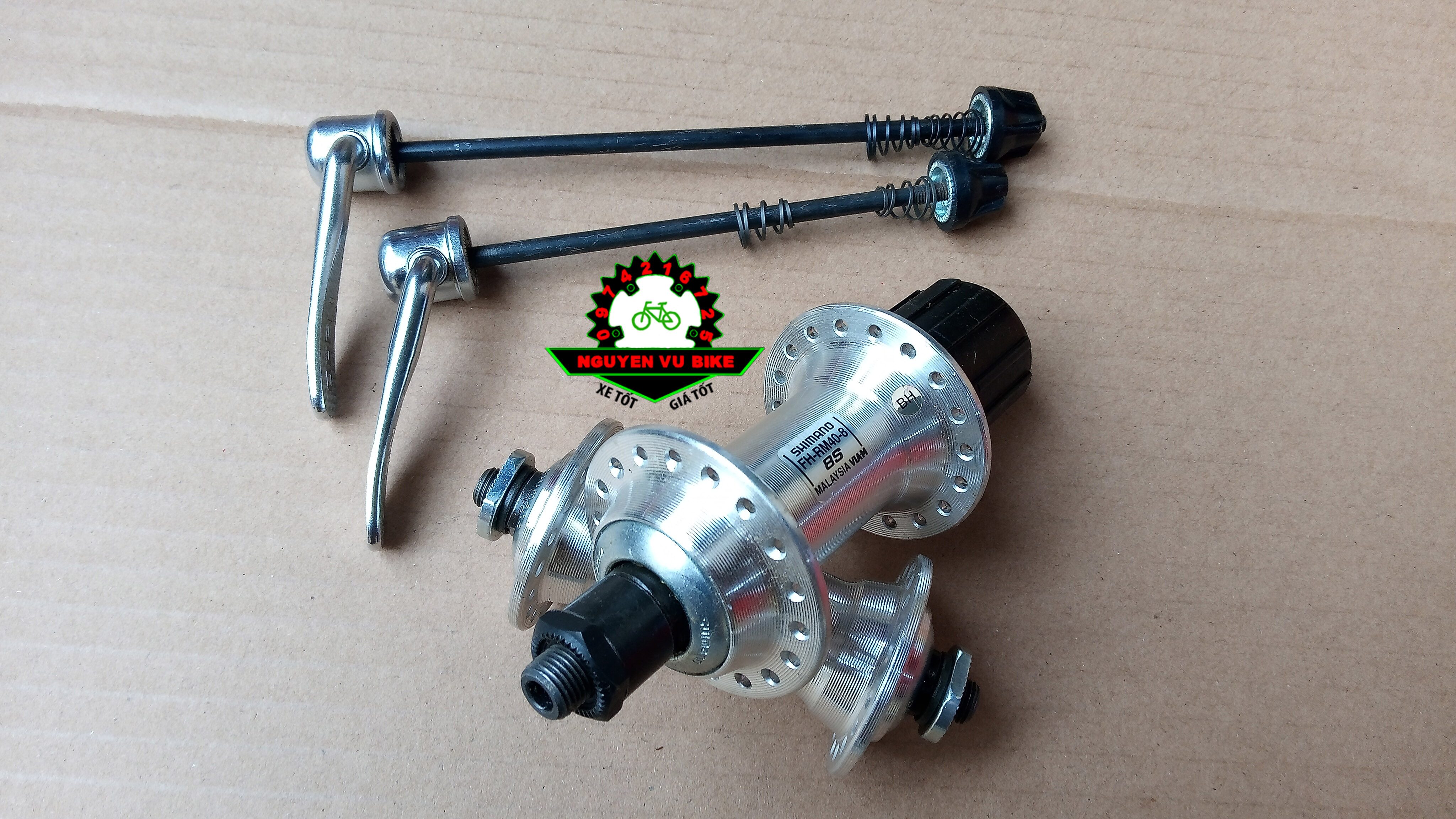Đùm, Moayo xe đạp Shimano líp thả, phanh U 36 lỗ