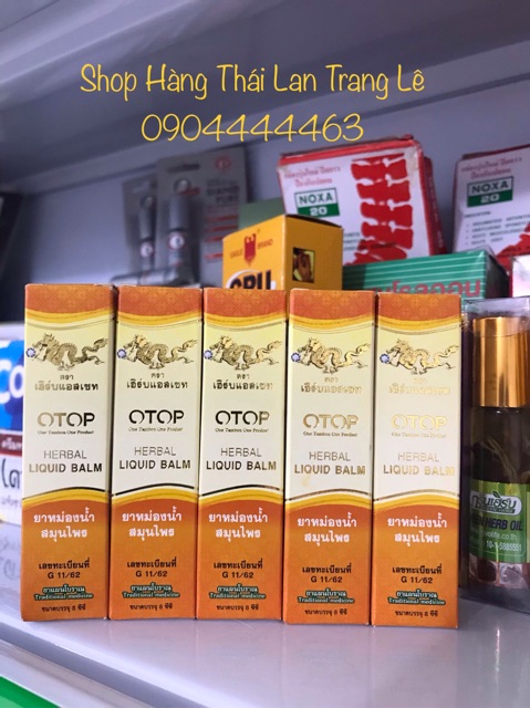 [HCM]Dầu lăn Thảo Dược 26 vị Otop 8cc
