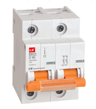 Aptomat bkh-2p-80a, 100a, 125a/10ka