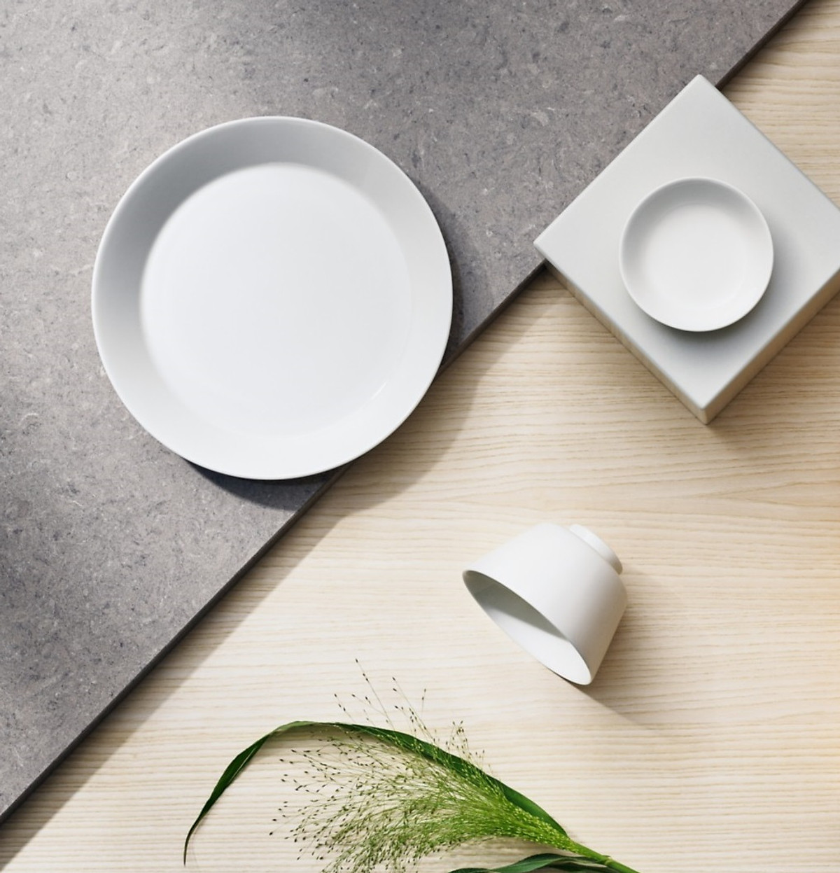 Đĩa sứ Teema Iittala đường kính 21cm