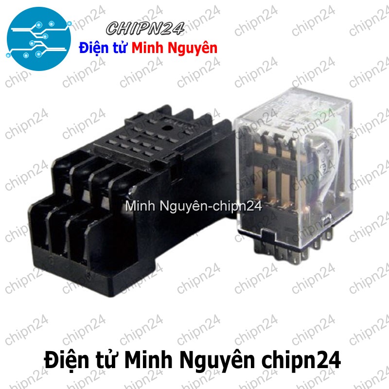 [1 cái] Đế Relay Kiếng 14 Chân (PYF14A MY4NJ HH54P) - HH005991